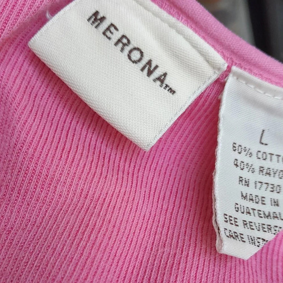 Merona Knit Top Pink - Picture 4 of 5